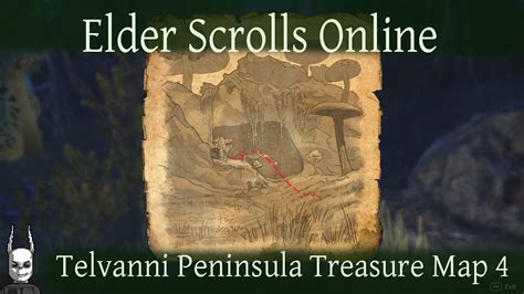 Telvanni Peninsula Treasure Map Elder Scrolls Online ESO YouTube