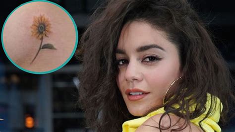 Vanessa Hudgens Shows Off New Sunflower Tattoo In Sultry Pics Days