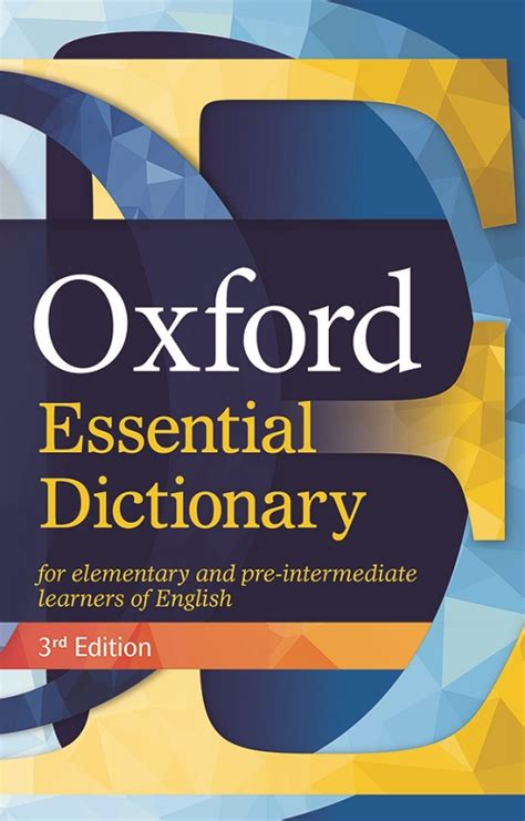 Oxford Essential Dictionary 3rd Edition Oxford University Press