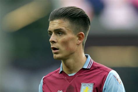 Ask your barber for the jack grealish haircut assuming you've grown your hair out with enough length on top, (approximately 5 to 6 inches) ask your barber to keep this length and for an undercut with a number 1 on the back and sides. Grealish Hairstyle : Jack Grealish Was 50 50 Over Leaving Aston Villa Before Signing New Deal Bt ...