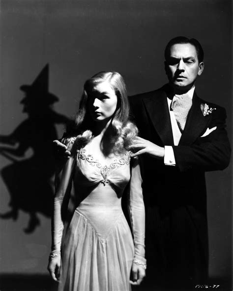 Fredric March And Veronica Lake I Married A Witch Old Hollywood Stars