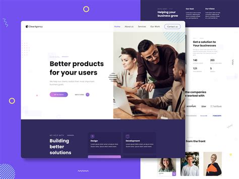 49 Web Agency Template Background