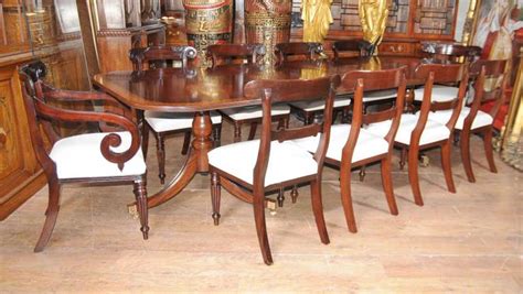 Rated 5 out of 5 stars. Regency Mahogany Dining Set William IV Chairs Table Suite
