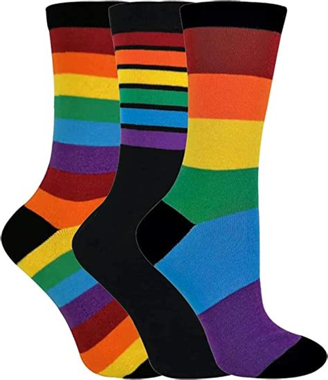 Sock Snob 3 Pairs Mens Ladies Novelty Bright Colourful Patterned