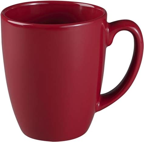 Corelle Livingware 11 Ounce Stoneware Mug Red Coffee