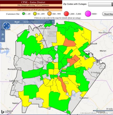 San Antonio Tx Zip Code Map