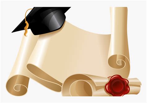 Diploma And Graduation Hat Png Clipart Picture Gallery Toga Cap And