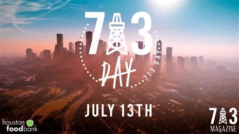 The houston food bank believes in conducting business with the utmost honesty and integrity. 713 Magazine announces 2nd annual 713 Day event with ...