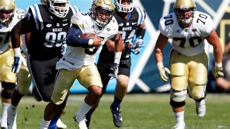 Georgia Tech Football Justin Thomas Stepping Up His Game Macon Telegraph