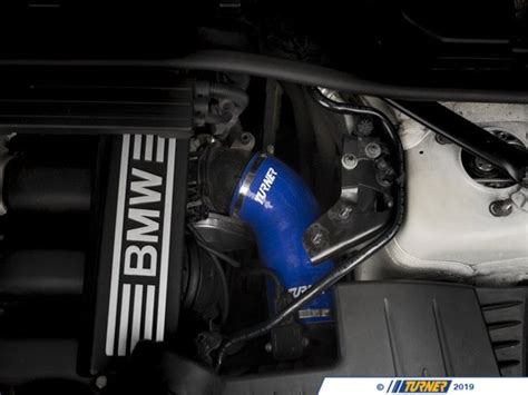 006655TMS02 Turner Motorsport N52 Silicone Intake Boot Blue E8x
