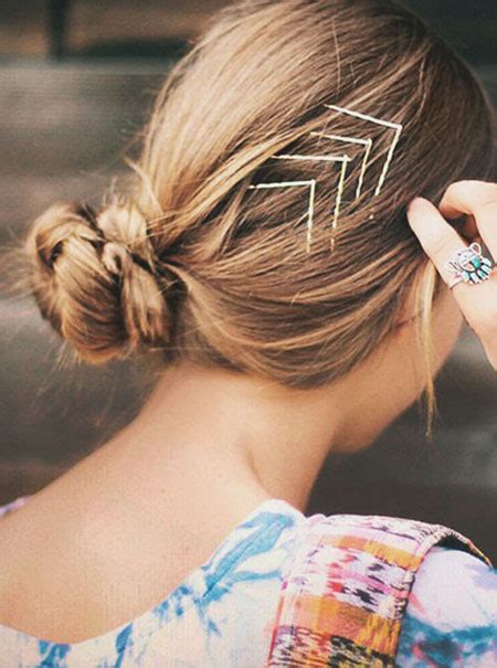 15 easy bobby pin hairstyles that are actually pretty