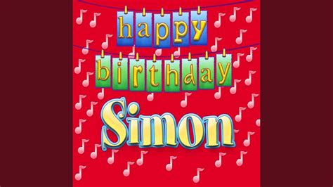 Happy Birthday Simon Personalized Youtube