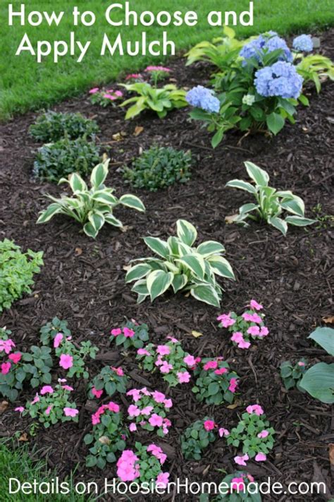 How To Choose And Apply Mulch To Your Flower Beds