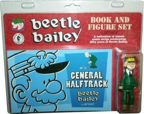 Beetle Bailey General Halftrack Book And Figure Set By Mort Walker