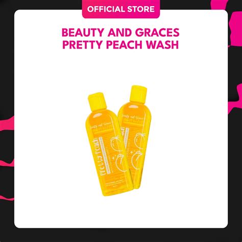Pretty Peach Feminine Wash By Beauty And Graces 150mlfeminine Wash Anti