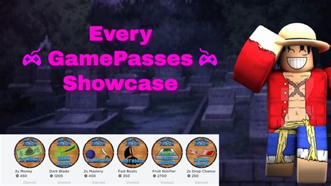 🌊 Blox Piece Every Game Pass Showcase Telling How It Works