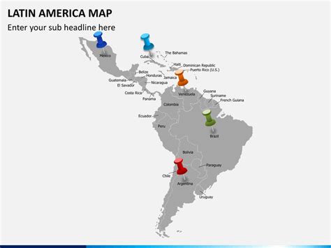 Latin America Map Powerpoint