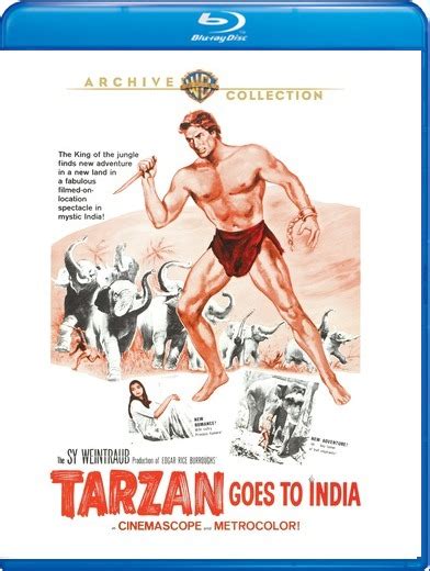 tarzan goes to india blu ray 888574725129 dvds and blu rays