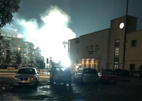 Incendio Alla Centralina Della Stazione Di Nettuno Tutto è Tornato