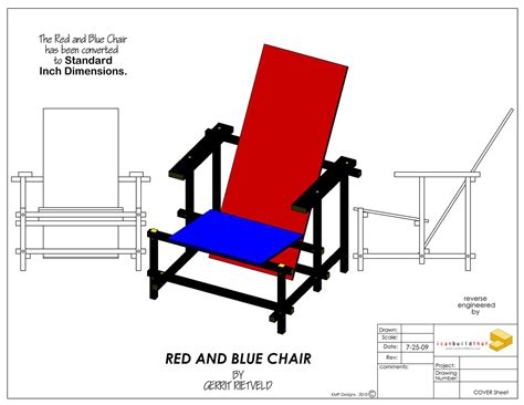 The Red And Blue Chair One Of Historys Early Inspirations Of