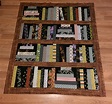 Bookshelf Quilt Kit : Personal Library Quilt Pattern from Crimson Tate