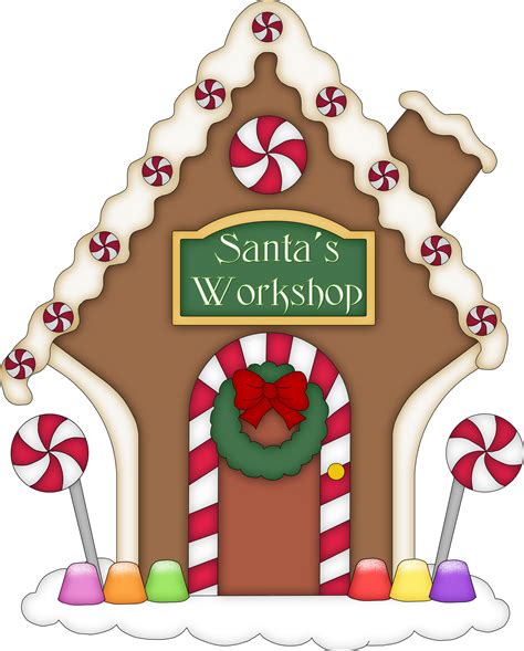 Santa Workshop Clipart Free Download On Clipartmag