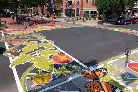 Artistic installation, City art, Sidewalk art