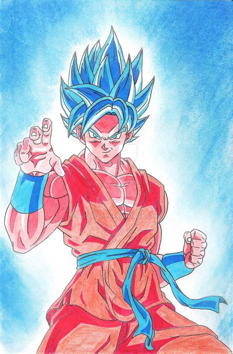 Goku Super Saiyan Beyond God By Inglip007 On Deviantart