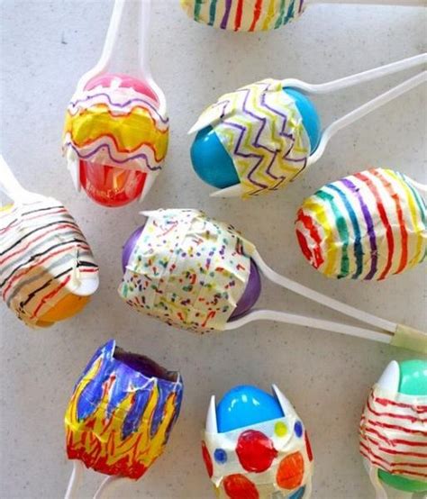 25 Easy And Creative Plastic Spoon Projects Kids Art And Craft