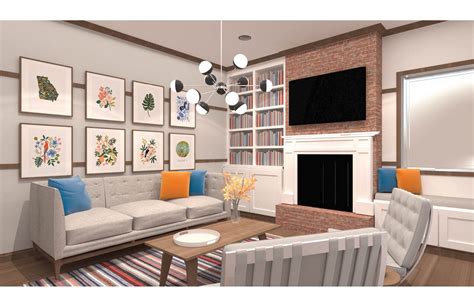 History Of Interior Design Shaker Style Living Room On Behance
