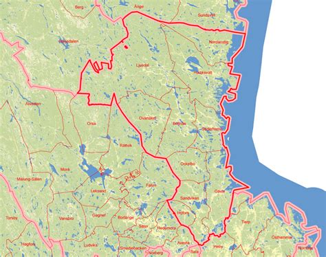 Långrösen wurden nicht untersucht, aber sie stammen wahrscheinlich (wie die runden exemplare) aus der bronzezeit. Gävleborgs län - Karta - Val 2010