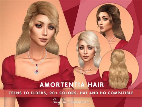 Sims 4 — Sonyasims Amortentia Hair Adults By Sonyasimscc — Medium