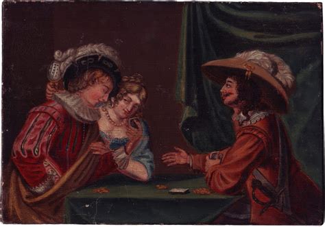 Cardshark Online Blog 19th Century Painting Of Card Cheats And A Dupe