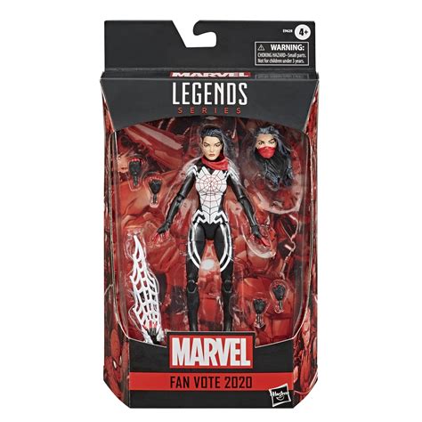 Hasbro Marvel Legends Series 6 Fan Vote Marvels Silk Action Figure In
