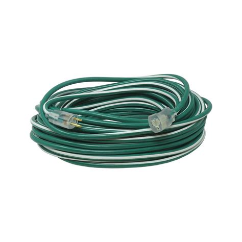 Ideal for use with power tools, portable lighting and electrical appliances. Southwire 80 ft. 12/3 SJTW Multi-Color Outdoor Heavy-Duty ...