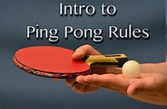 A Basic Guide to Ping Pong Rules: Rule Book