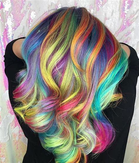 Untitled Hair Styles Multicolored Hair Beautiful Hair Dye