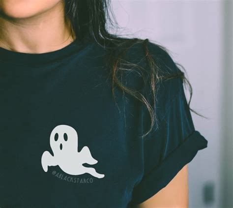 Halloween Ghost Shirt Halloween Unisex Shirt Halloween T Etsy