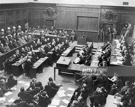 International Military Tribunal In Nuremberg Photos And Premium High Res Pictures Getty Images