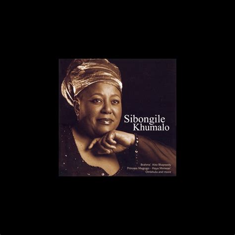 Sibongile Khumalo》 Sibongile Khumalo的专辑 Apple Music