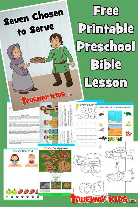 Pin On Acts 6 Preschool Bible Lesson