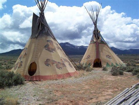 Native American Teepee Tent Teepee Native American Tipi Sioux Living Authentic Prirewe