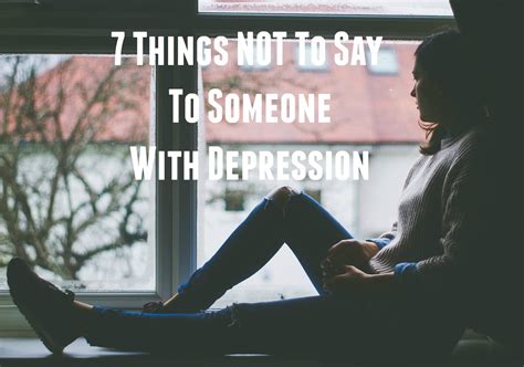 Crossing Into Calm 7 Things Not To Say To Someone With Depression