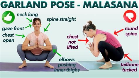 Yoga Stretches Yoga Poses Daily Stretches Malasana Pose Gymnastics For Beginners Garland