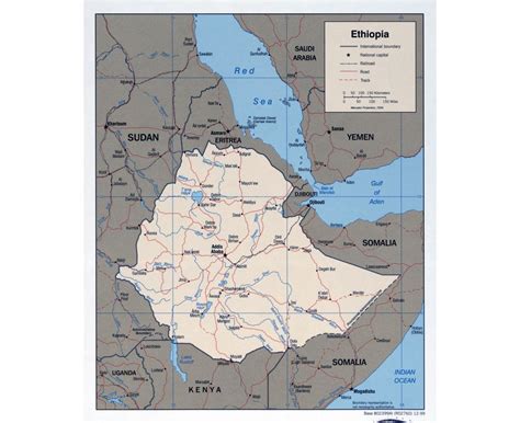 Maps Of Ethiopia Collection Of Maps Of Ethiopia Africa Mapsland