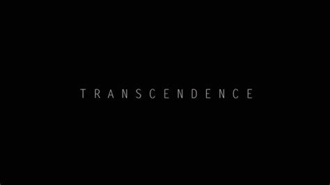 Transcendence 2014 Dvd Menus