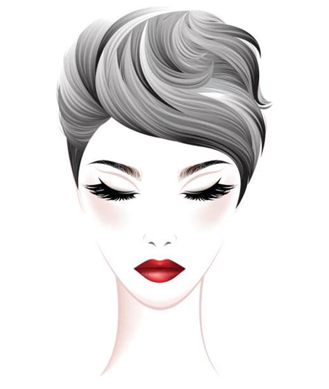 Royalty Free Grey Hair Women Clip Art Vector Images And Illustrations