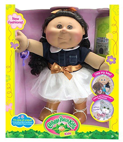 Cabbage Patch Kids 14 Inch Kid Tan Brunette Girl Doll Cowgirl Fashion