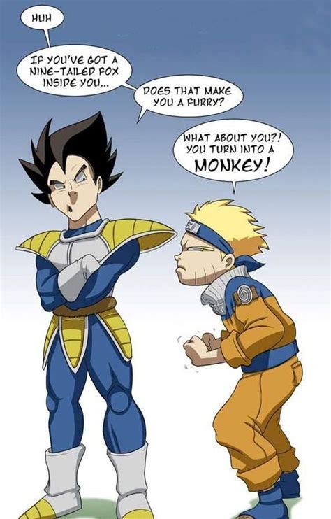 Supervegetafan Dragon Ball Vs Naruto Memes Goku Vs Naruto Meme By