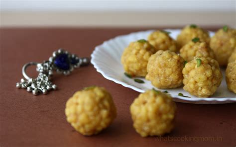 Boondi Ladoo Whats Cooking Mom
